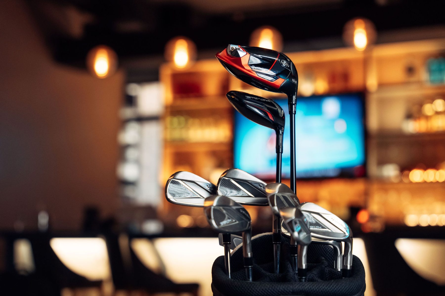 Hack Shack indoor golf simulator facility in Manhattan
